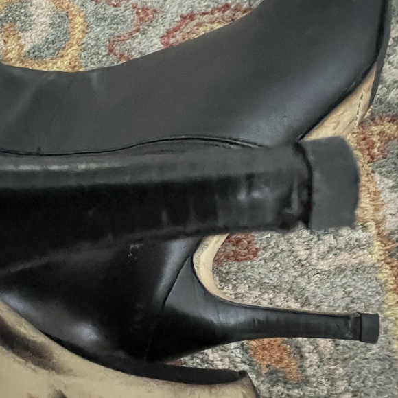 G-VGUC Cole Haan Black Boots with Stiletto Heel - Picture 11 of 16